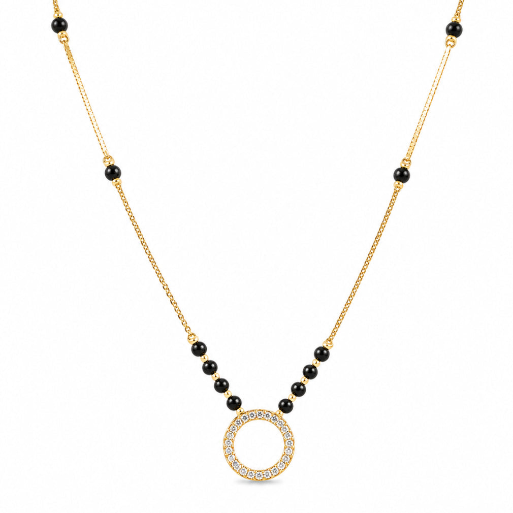 Aarohi Mangalsutra- 18k gold plated