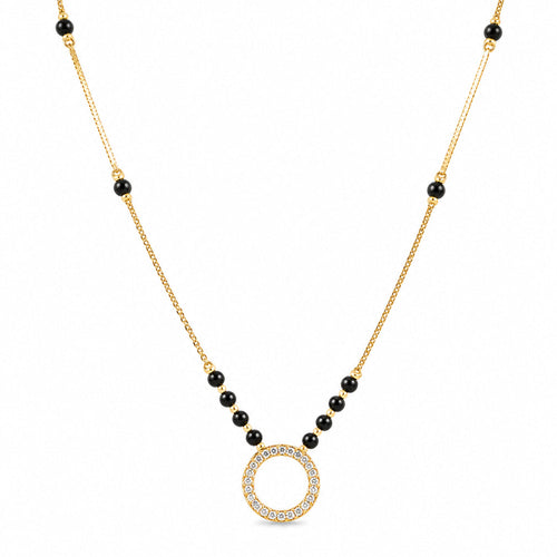 Aarohi Mangalsutra- 18k gold plated