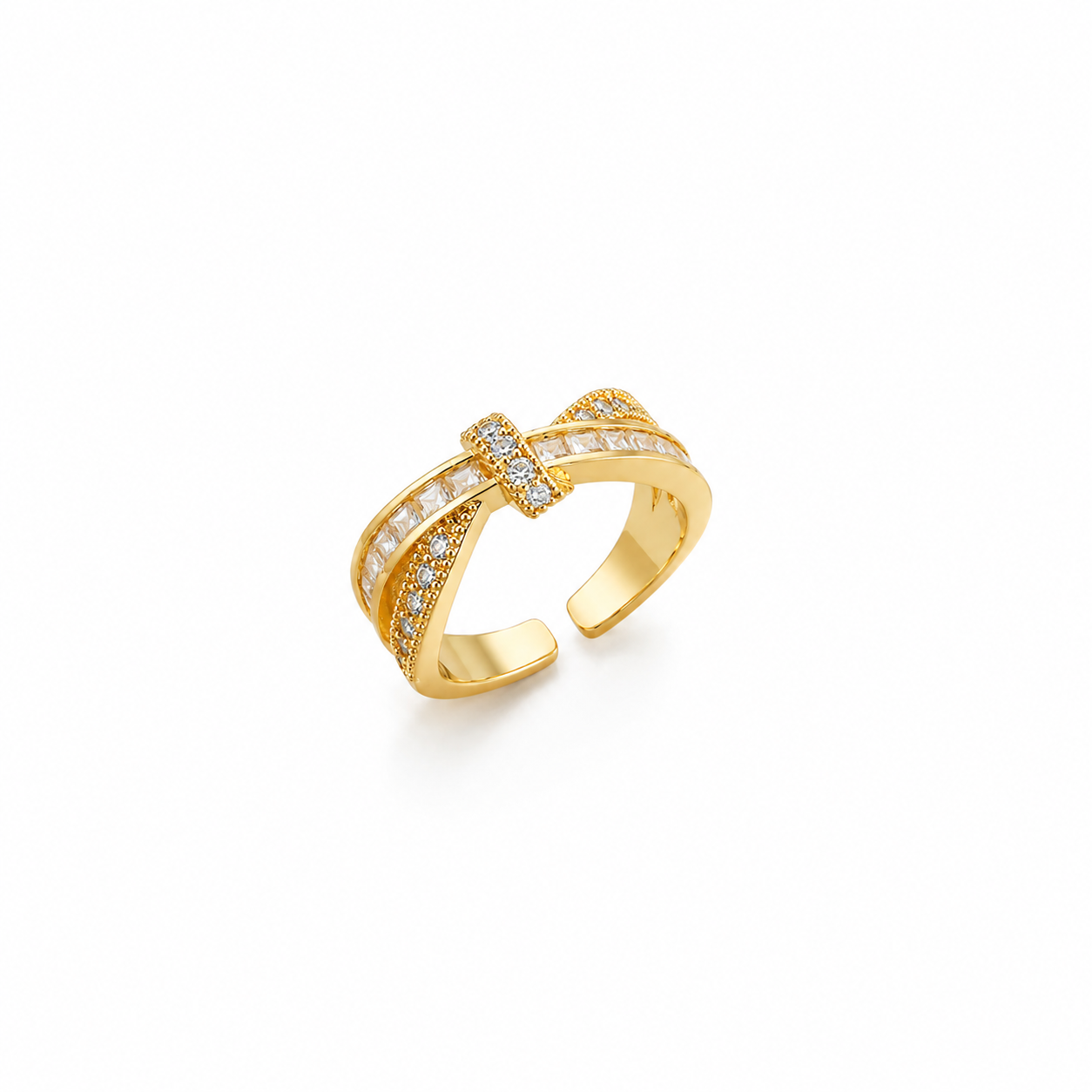 Nova Wrap Ring- 18K Gold-Plated