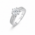 Ruhaani Diamond ring - S925