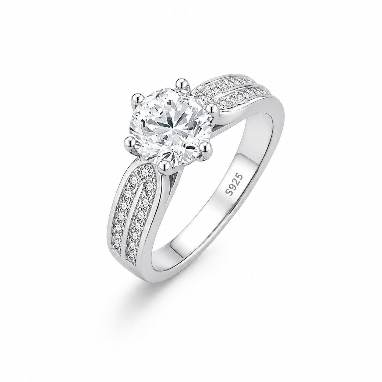 Ruhaani Diamond ring - S925