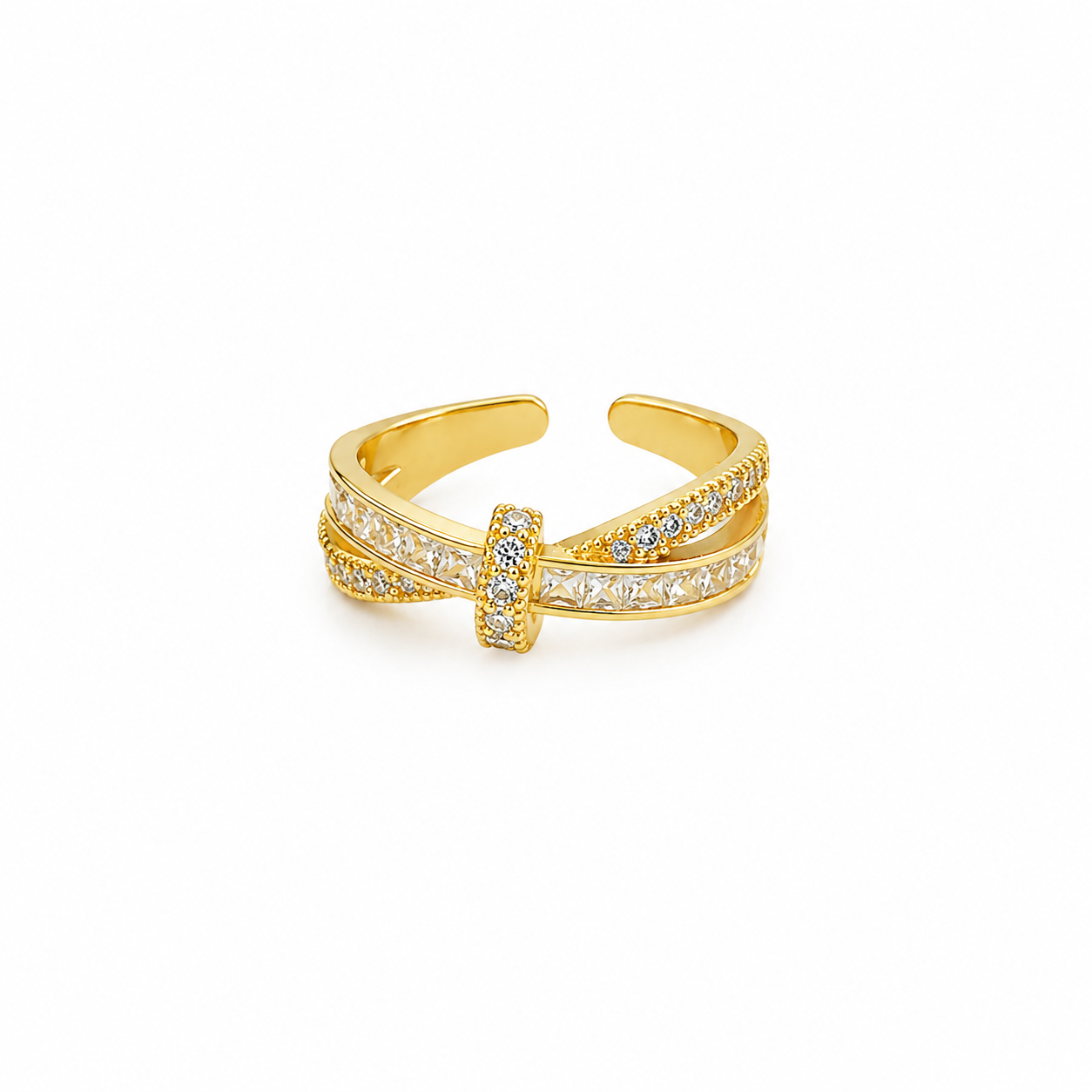 Nova Wrap Ring- 18K Gold-Plated