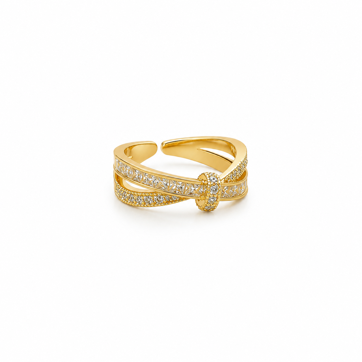 Nova Wrap Ring- 18K Gold-Plated