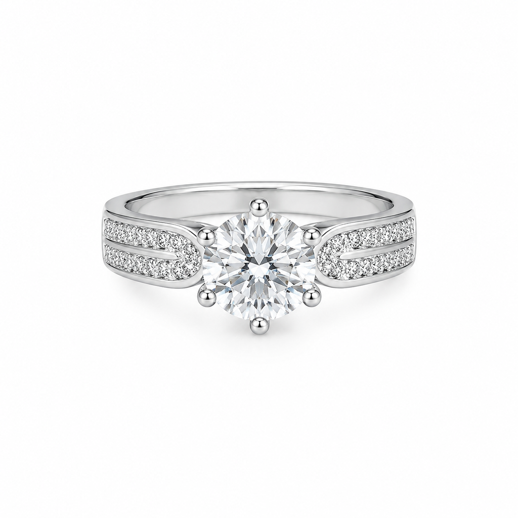 Ruhaani Diamond ring - S925