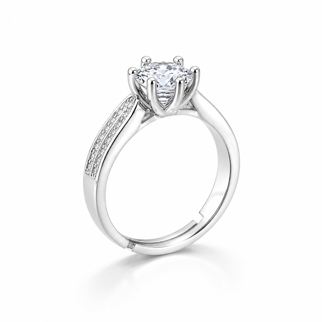 Ruhaani Diamond ring - S925