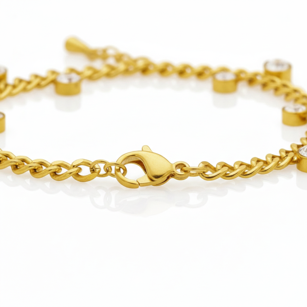 Orna Bracelet: Anti-Tarnish Gold Plated