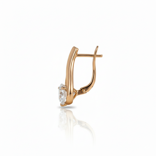 Eclat Hoops: Anti-Tarnish Gold Plated