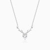 Deer Heart - S925 Necklace