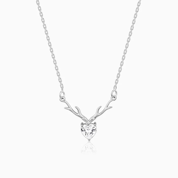 Deer Heart - S925 Necklace